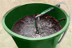 équilibre des bactéries thés de compost